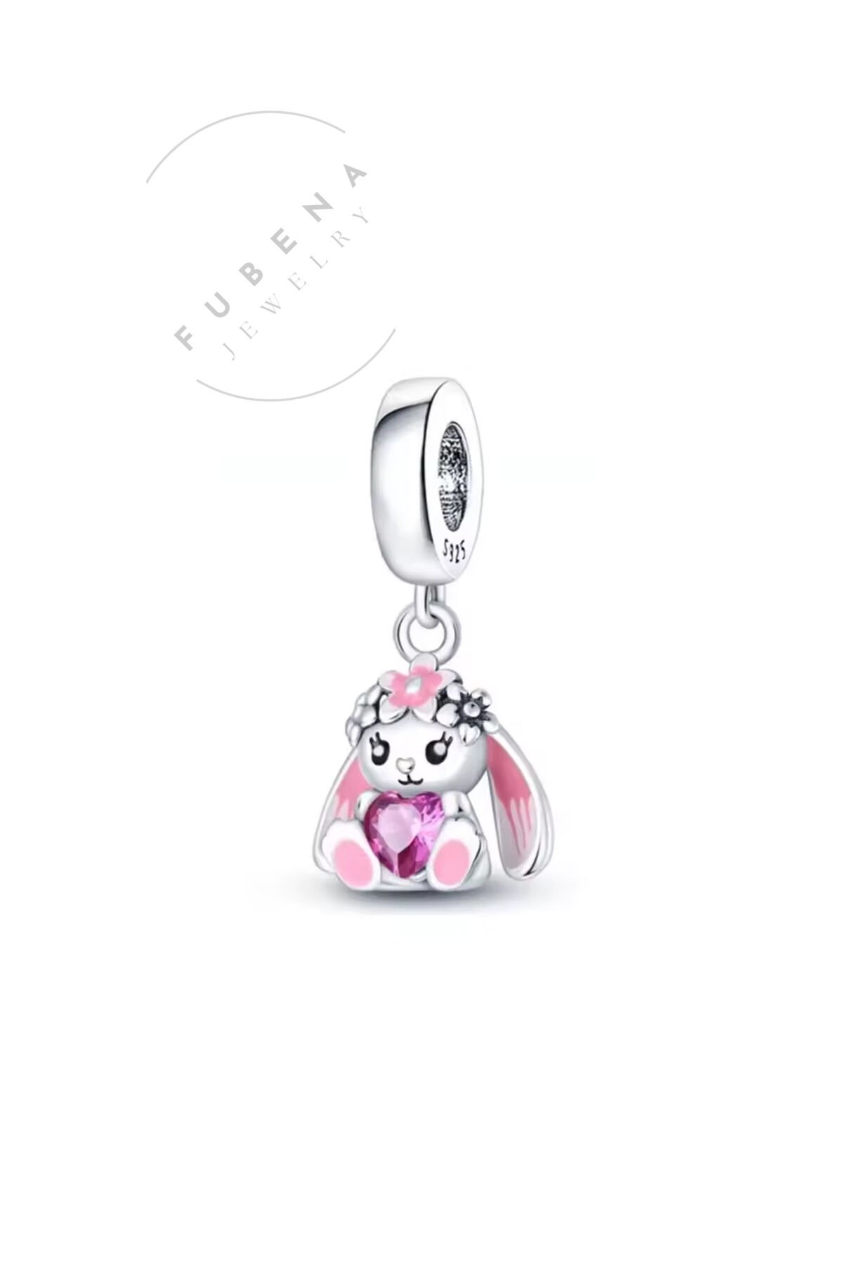 Fubena Sevimli Tavşan Sallantılı Charm