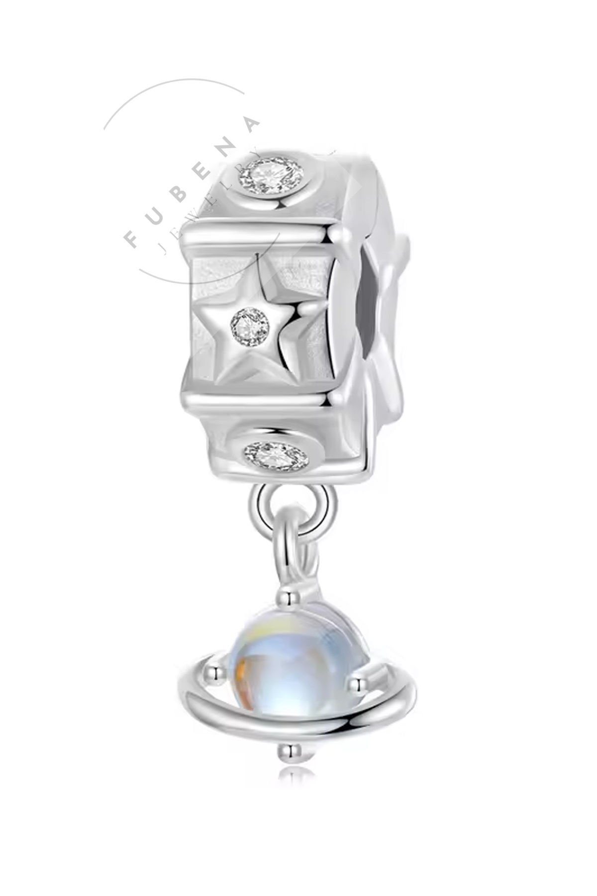 Astronot Sallantılı Yıldız Klips Charm