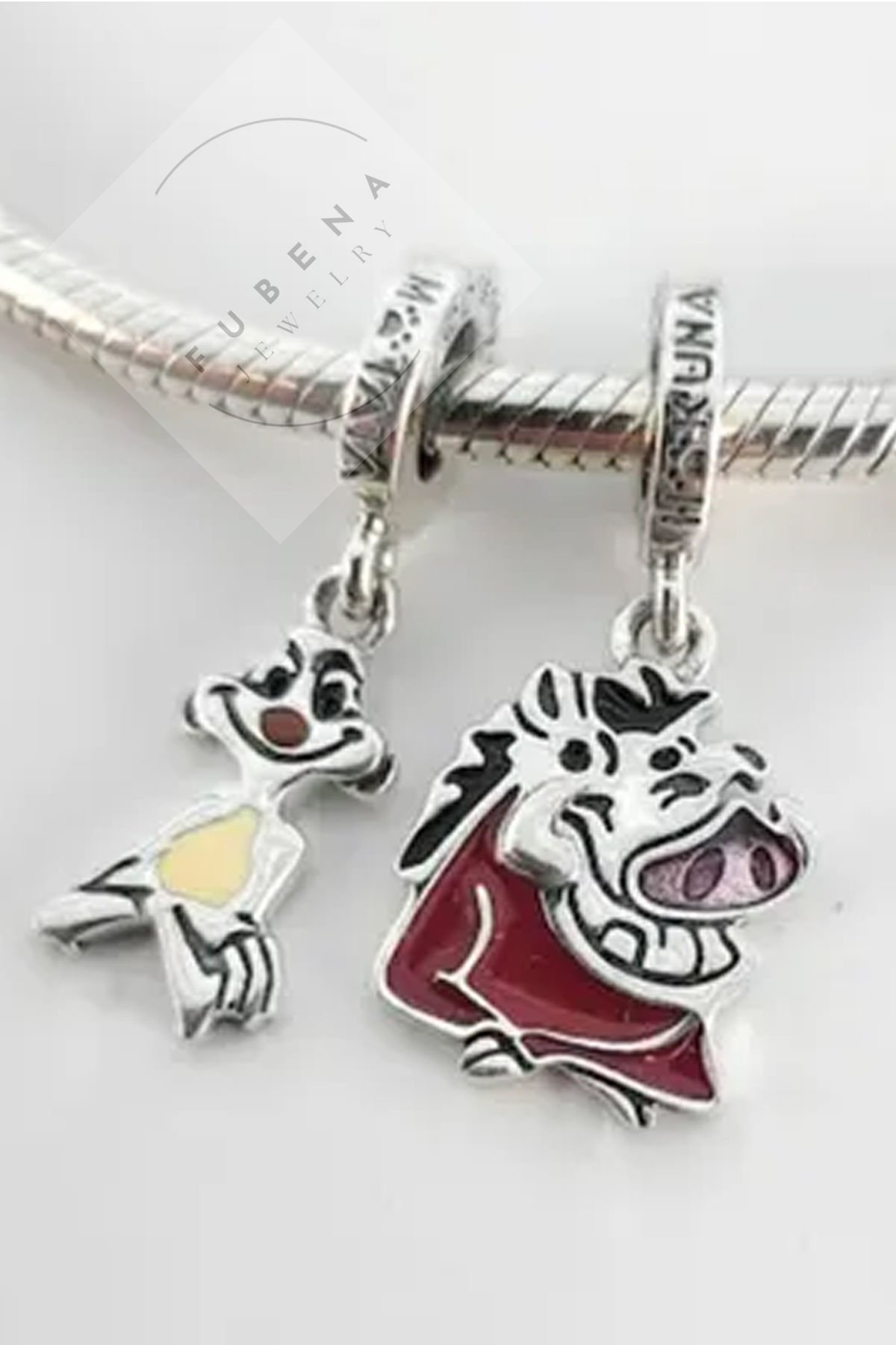 Timon ve Pumbaa Ayrılabilir Sallantılı Charm