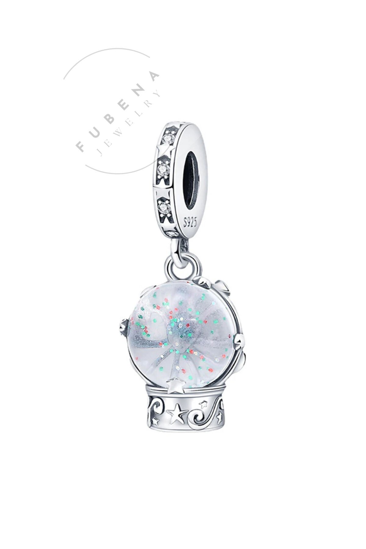 Kar Taneli Kar Küresi Sallantılı Charm