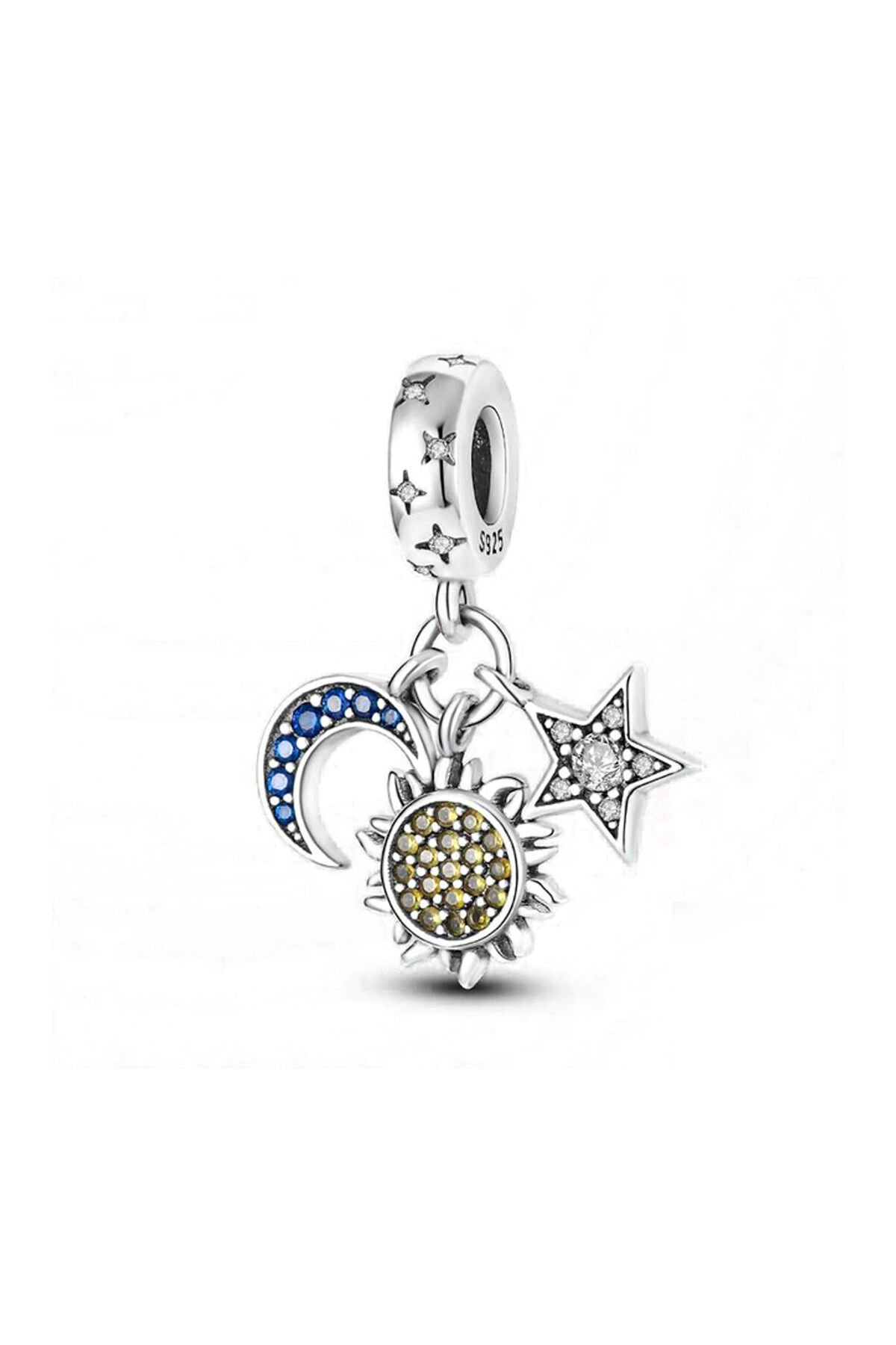 Fubena Ay Yıldız Ve Güneş Sallantılı Charm